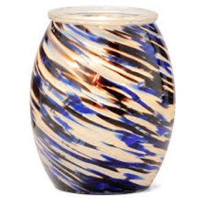 Scentsy Blue and Brown Swirl Warmer